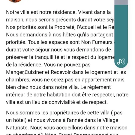 La Palmeraie Village Naturiste Oda ve Kahvaltı *